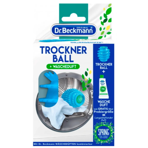 Шарик для сушильных машин + ополаскиватель-парфюм Dr. Beckmann Trockner Ball 50мл