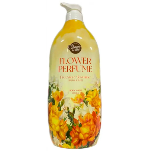 Гель для душа Kerasys Shower Mate Perfumed Freesia&Jasmine с ароматом фрезии и жасмина, 900 мл