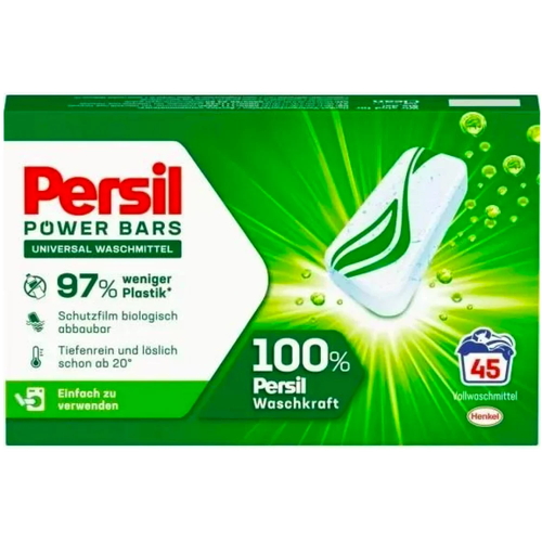Таблетки для стирки Универсальные Eco Power Bars Persil, 45 шт