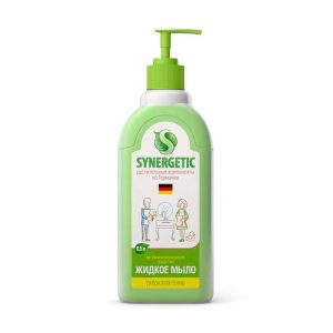Жидкое мыло Synergetic Луговые травы гипоаллергенное биоразлагаемое, 500 мл 1 шт