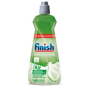 Ополаскиватель для посудомоечных машин FINISH 0% 400мл 1 шт