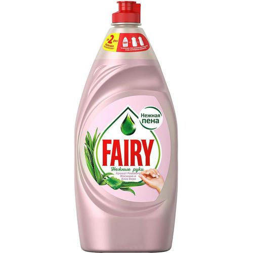 Средство Fairy Нежные руки Розовый жасмин и алоэ вера для мытья посуды 450 мл 1 шт