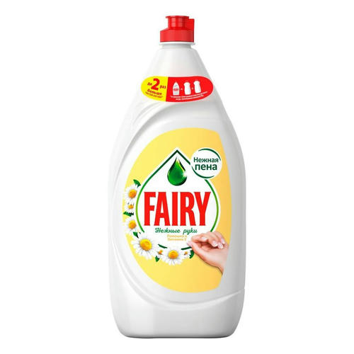 Средство для мытья посуды Fairy Нежные руки Ромашка, 900 мл 1 шт