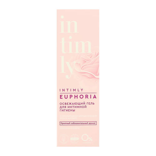 Мягкий гель для интимной гигиены `INTIMLY` EUPHORIA с натуральными афродизиаками (роза и жасмин) 220 мл — изображение 2