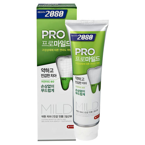 Паста зубная `2080` `DENTAL CLINIC` PRO MILD Мягкая защита 125 г — изображение 2