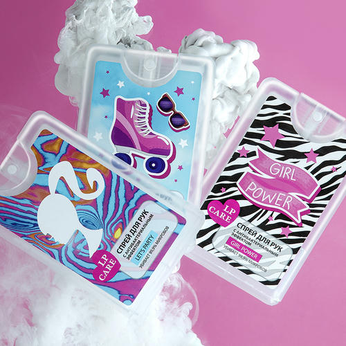 Спрей-санайзер для ухода за кожей рук `LP CARE` LIMITED Bubble Gum 20 мл — изображение 2