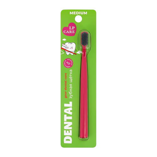 Щетка зубная `LP CARE` DENTAL средней жесткости — изображение 2