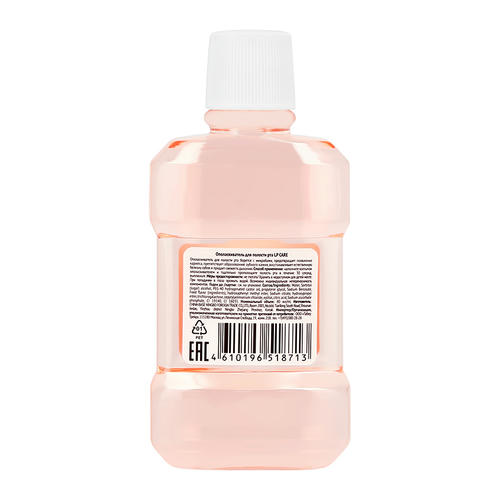 Ополаскиватель для полости рта `LP CARE` DENTAL GRAPEFRUIT+FRESH MINT 80 мл — изображение 2