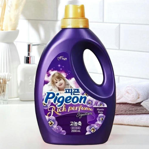 PIGEON Концентрированный кондиционер для белья / Rich Perfume Signature Mistic Rain, 2000 мл — изображение 2