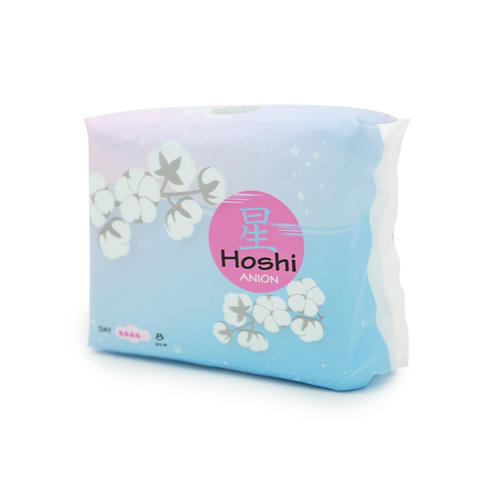 Прокладки гигиенические HOSHI Anion XW01 дневные Day Use 240мм 8шт