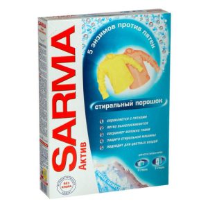 Стиральный порошок Sarma Актив Горная свежесть, 400г