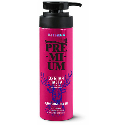 Зубная паста AltaiBio Premium Здоровье десен, 250г