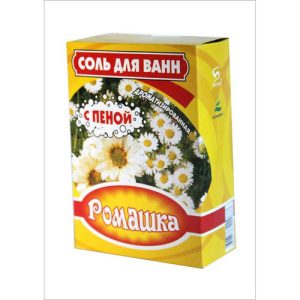 Соль для ванн Ромашка с пеной, 400гр