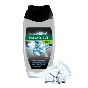 Гель для лица, тела и волос Palmolive Men Экстремально освежающий Арктический ветер, 250мл