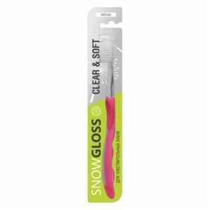 Зубная щетка SNOW GLOSS CLEAR&SOFT мягкая щетина