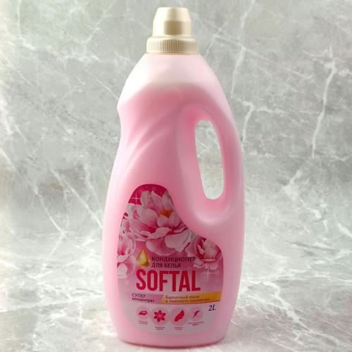 Кондиционер-ополаскиватель для белья Softal Бархатный пион и нежность кашемира, концентрированный, 2 л — изображение 2