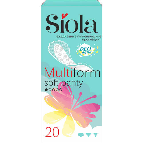 Гигиенические прокладки Siola multiform deo 20 шт