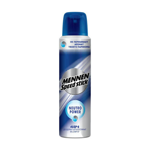 Дезодорант-спрей мужской Mennen speed stick neutro power, 150мл
