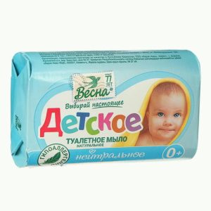 Мыло детское Весна 90г нейтральное