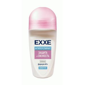 Дезодорант жен. Exxe roll 50мл защита и свежесть sensitive