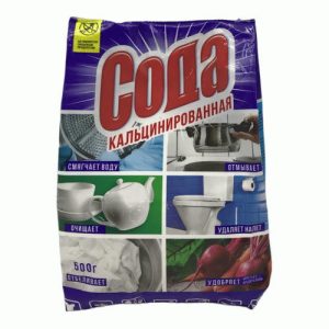 Сода кальцинированная 500г м/у