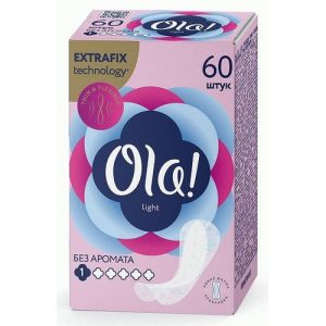 Прокладки ежедневные OLA! Light 60шт стринг-мультиформ