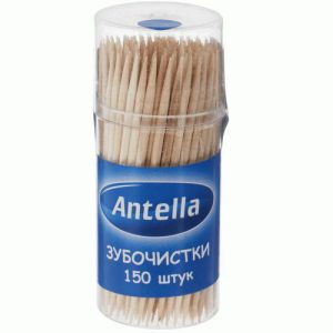 Зубочистки 150шт Антелла