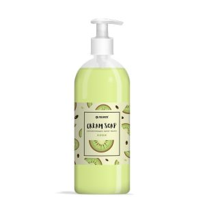 Pro-Brite: Мыло жидкое Cream Soap Киви Стандарт 1л увлажняющее крем-мыло