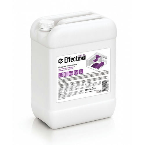 Effect: ДЕЛЬТА-417 5л ср-во низкопенное для ковровых покрытий и обивки