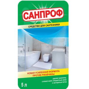 Чистящее средство: САНПРОФ 5л для сантехники
