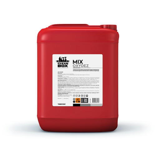 Вортекс: MIX OXYDEZ 20л концентр. кислородный дезинфиц. отбеливатель на основе НУК и перекиси водорода