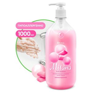 Grass: Милана 1л крем-мыло Fruit bubbles с дозатором
