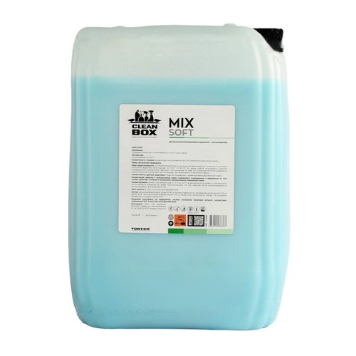 Вортекс: MIX SOFT 20л концентр. кондиционер для стирки текстильных изделий Свежесть