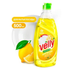 Grass: Велли 500мл средство для мытья посуды Лимон