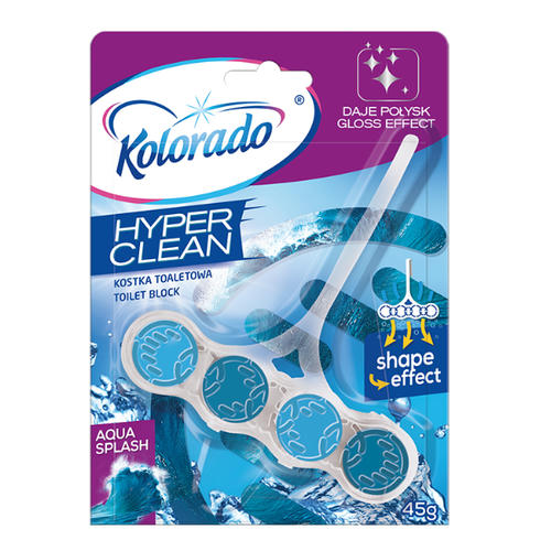 Блок туалетный Hyper Clean Aqua Splash 45гр KOLORADO
