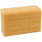 Мыло Хозяйственное 72%, 200 г. БЕЗ УПАКОВКИ НМЖК