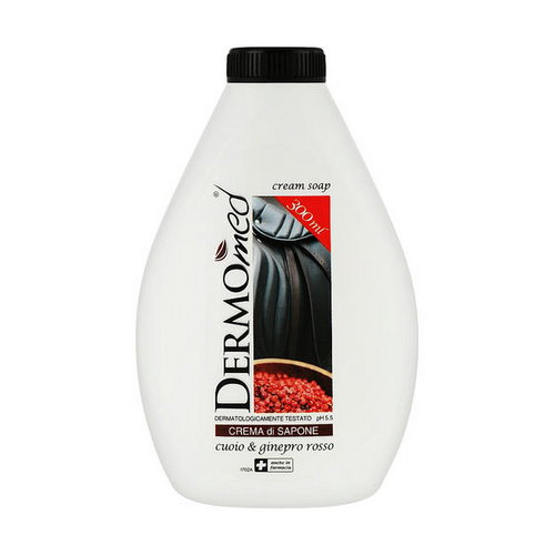 Жидкое мыло для рук, Dermomed Leather & Red Juniper Liquid Soap (рефилл)