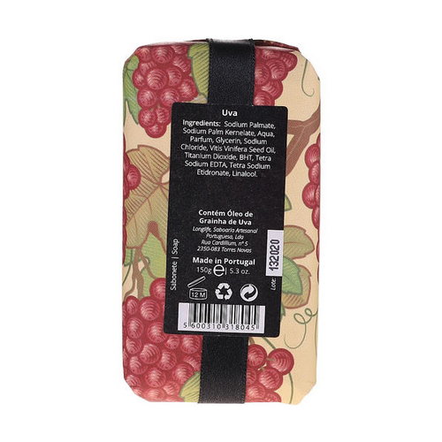 Натуральное мыло "Виноград", Essencias De Portugal Natura Grape Soap — изображение 2