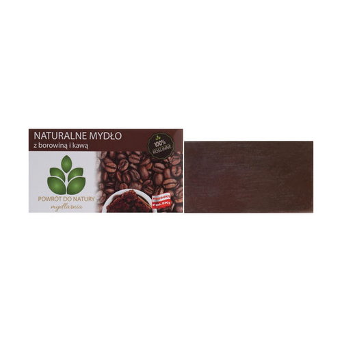 Натуральное мыло "Грязь и кофе", Powrot do Natury Natural Soap Mud and Coffee