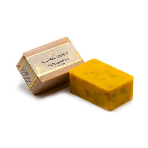 Мыло с календулой и маслом ши, Natural Secrets Soap