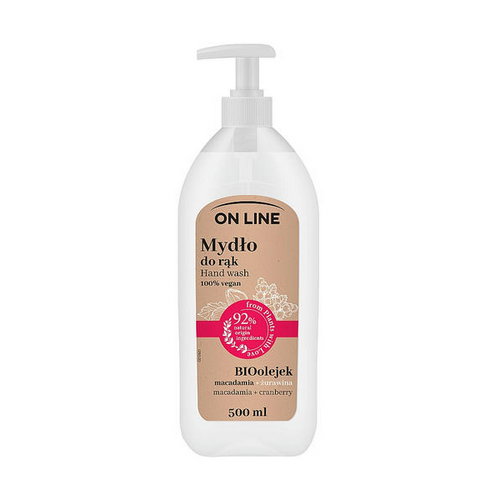 Жидкое мыло "Макадамия и клюква", On Line Hand Wash