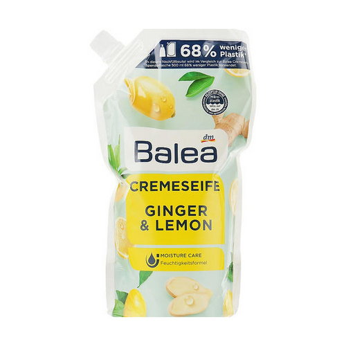 Крем-мыло для рук с имбирем и лимоном, Balea Ginger & Lemon Cream — изображение 2
