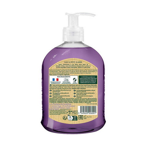 Мыло жидкое с экстрактом лаванды, Le Petit Olivier Pure liquid traditional Marseille soap-Lavender — изображение 2