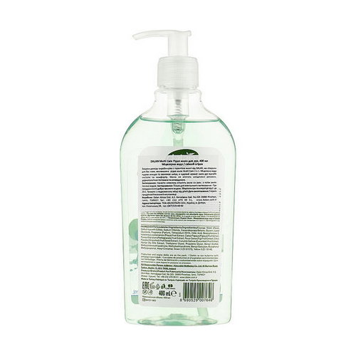 Мыло жидкое "Мицеллярная вода&свежий огурец", Dalan Multi Care Micellar Water & Fresh Cucumnber — изображение 2
