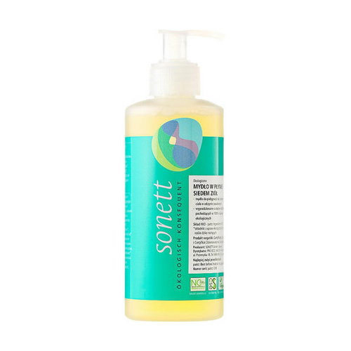 Жидкое мыло для рук и тела "7 трав", Sonett Hand Soap 7 Herbs