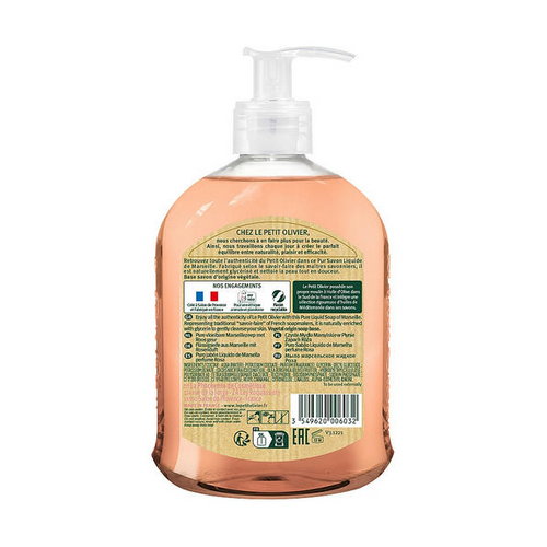 Мыло жидкое с ароматом цветов апельсина, Le Petit Olivier Vegetal Oils Soap — изображение 2
