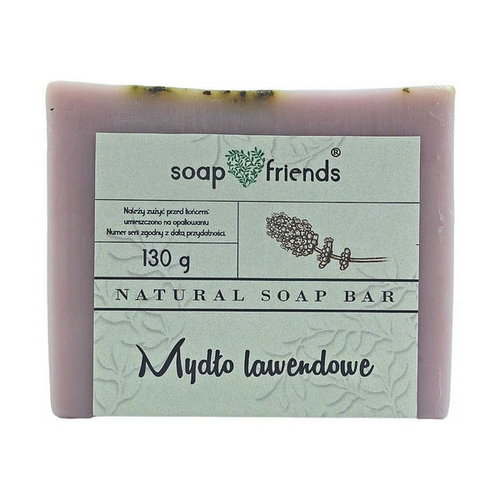 Глицериновое мыло для лица и тела "Лаванда", Soap&Friends