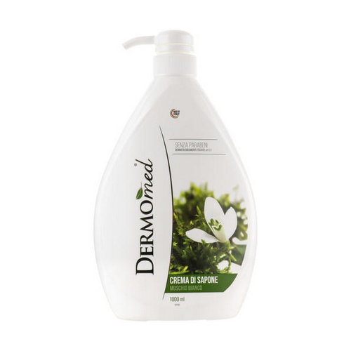 Крем-мыло жидкое "Белый мускус", Dermomed Cream Soap White Musk — изображение 2