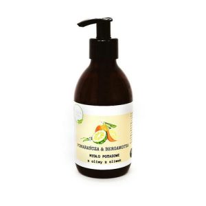 Жидкое калийное мыло с оливковым маслом "Апельсин и бергамот", Koszyczek Natury Orange & Bergamot