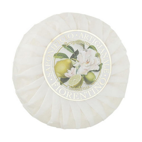 Натуральное мыло "Бергамот и Гардения", Saponificio Artigianale Fiorentino Capri Bergamot & Gardenia Soap — изображение 2